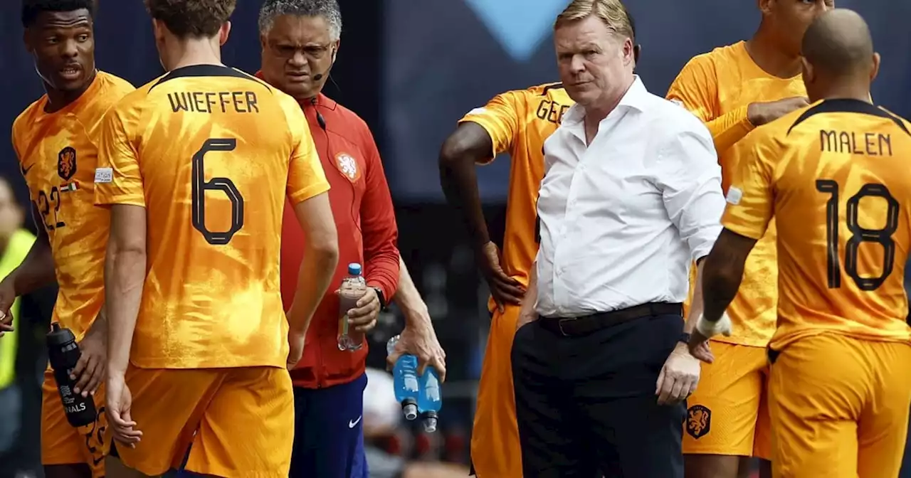 Koeman, filoso con sus jugadores: 'Asuman responsabilidades, hagan lo que se les pide'