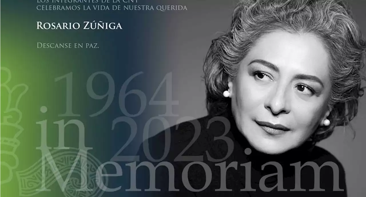 Muere la actriz mexicana Rosario Zúñiga, a los 59 años