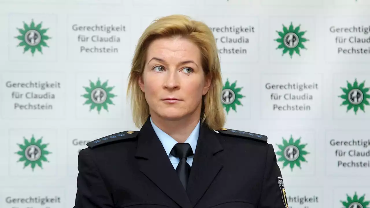 Claudia Pechstein - Ärger um Uniform-Auftritt bei CDU-Konvent: Polizei leitet Prüfung gegen Pechstein ein