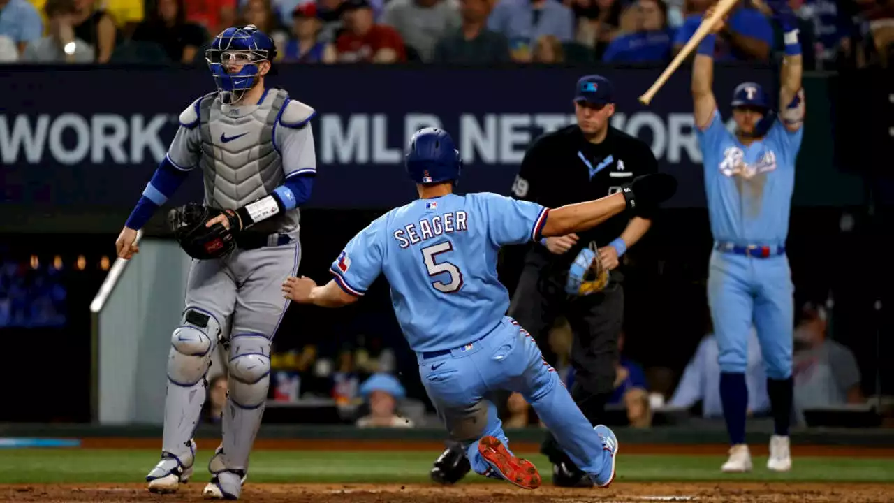 Seager, Duran star as Texas Rangers rally past Toronto Blue Jays 11-7