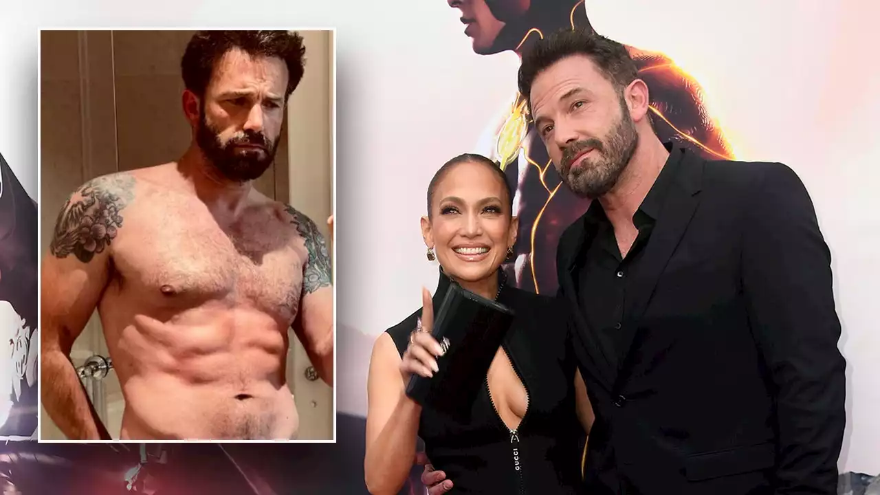 Jennifer Lopez reveals Ben Affleck's abs with 'Daddy Appreciation post' on Father's Day