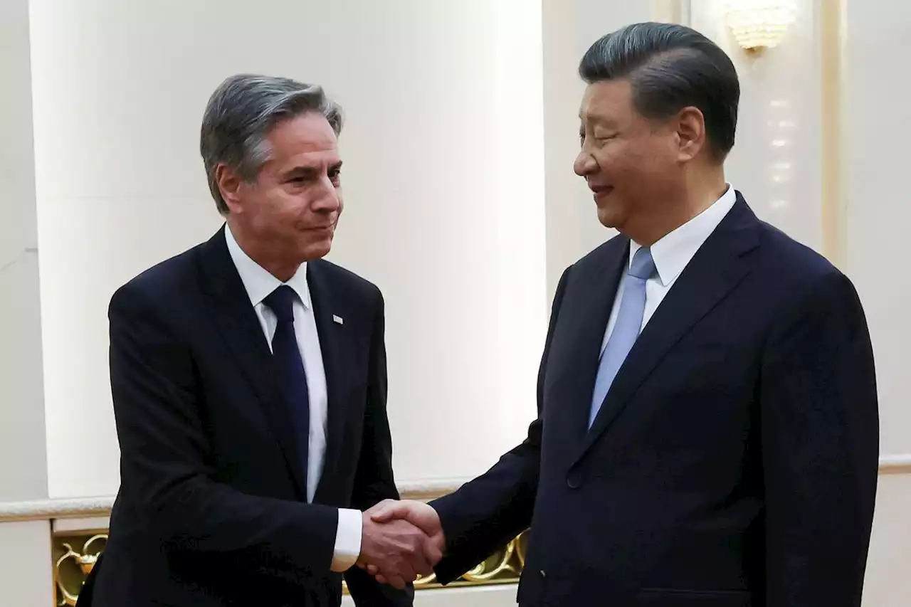 Blinken meets Xi in Beijing as U.S. and China seek to reset frosty ties