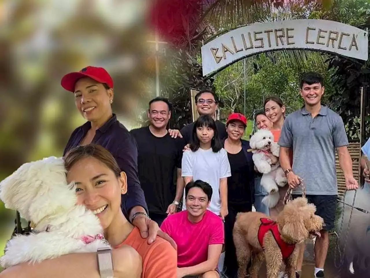 Matteo Guidicelli and Sarah Geronimo visit Susan Enriquez's farm in Cavite