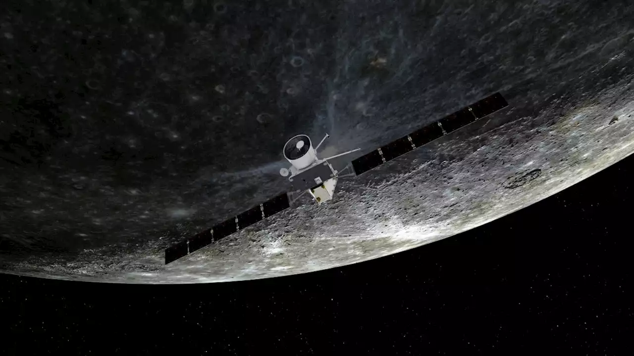 ESA-Sonde BepiColombo: Dritter Vorbeiflug am Merkur am Montagabend