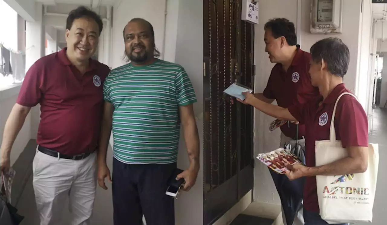 Lim Tean goes knocking on doors at Potong Pasir, sparks GST hike conversation with resident - Singapore News