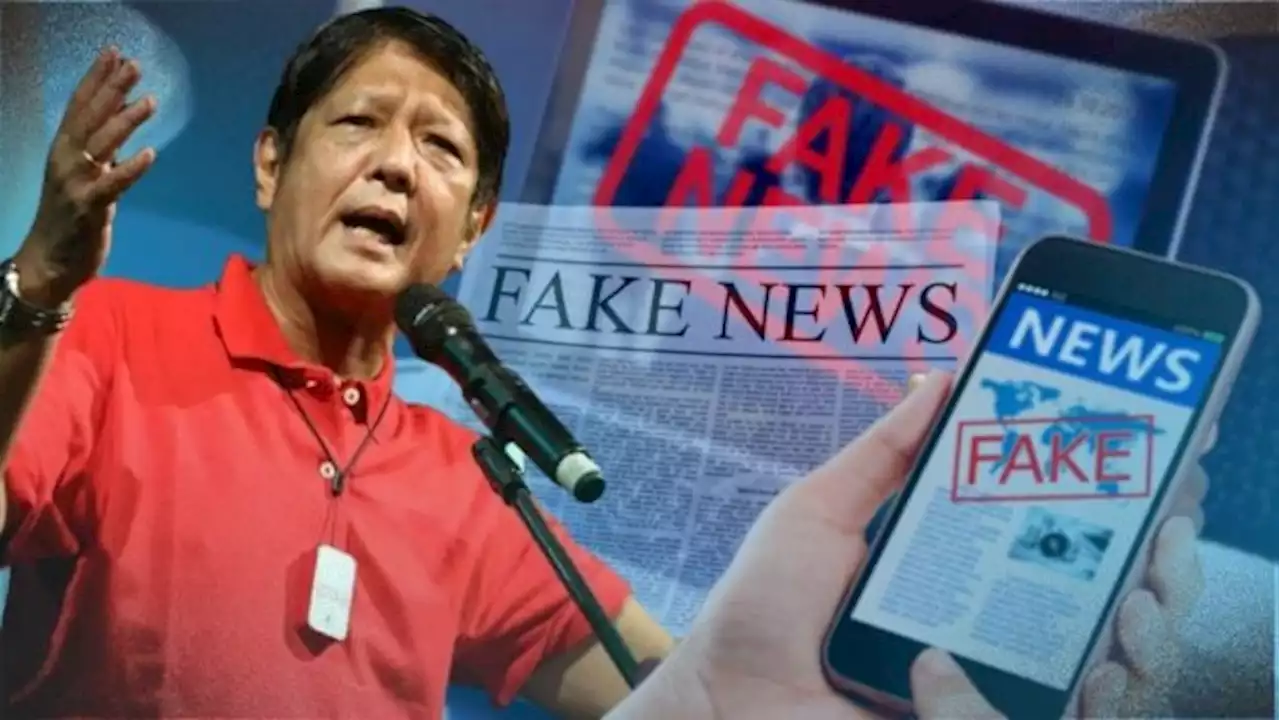 Bongbong Marcos upholds FOI: ‘Fake news should have no place in modern society’