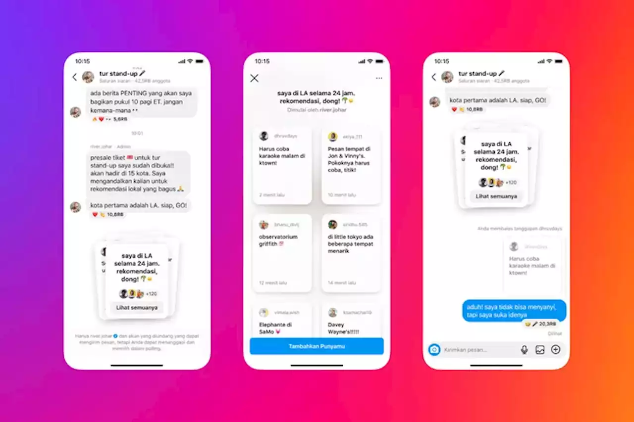 Meta Rilis Fitur Broadcast Channel di Instagram, Bisa Buat Apa? - Jawa Pos