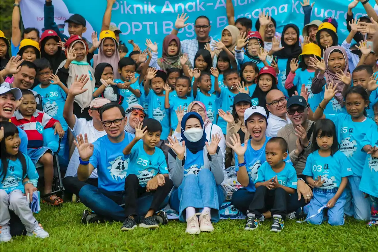 291 Anak Thalasemia Diajak Me Time di Kebun Raya Bogor