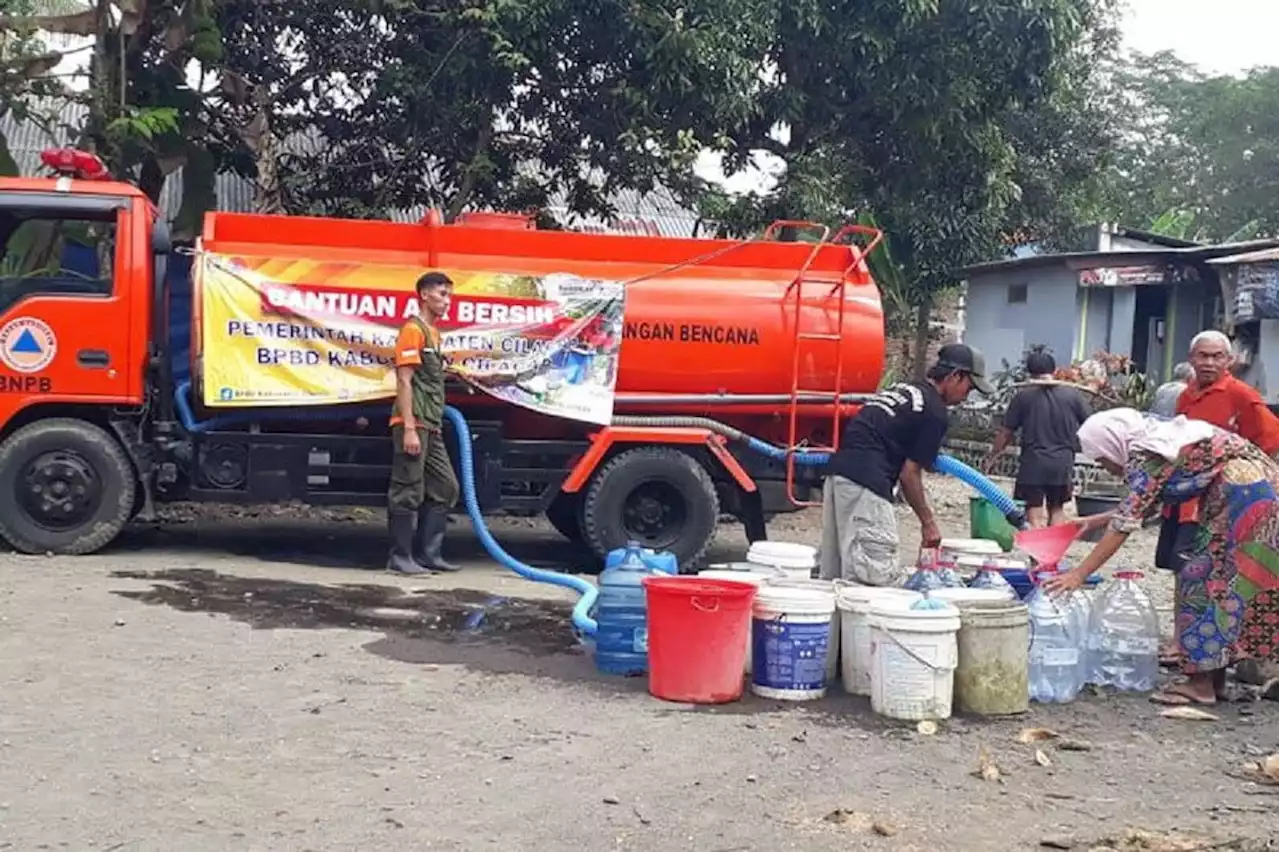 Empat Desa di Kabupaten Cilacap Kekeringan, BPBD Kirimkan Air Bersih