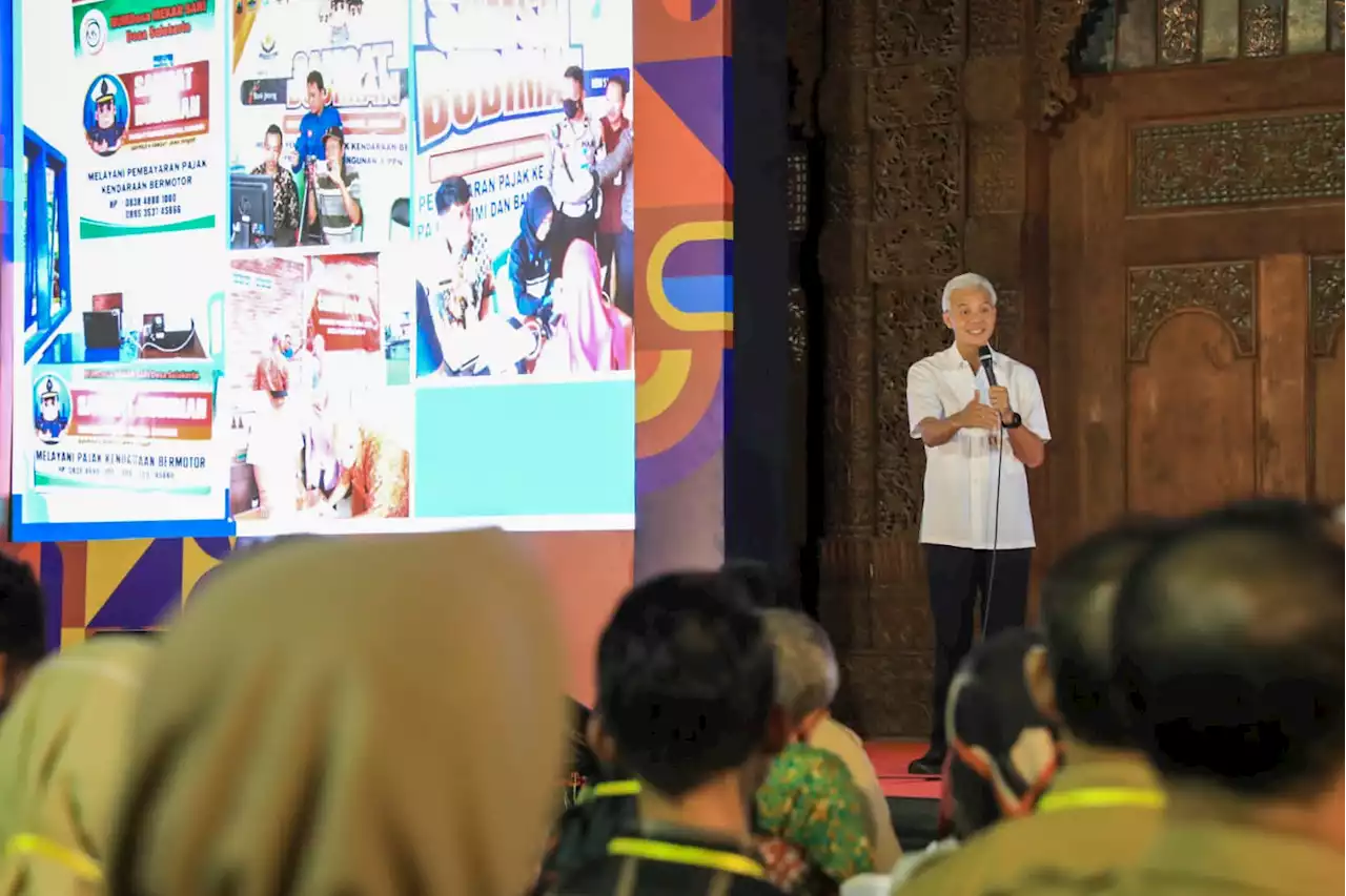 Ganjar Luncurkan Samsat Budiman Untuk Beri Kemudahan Bayar Pajak