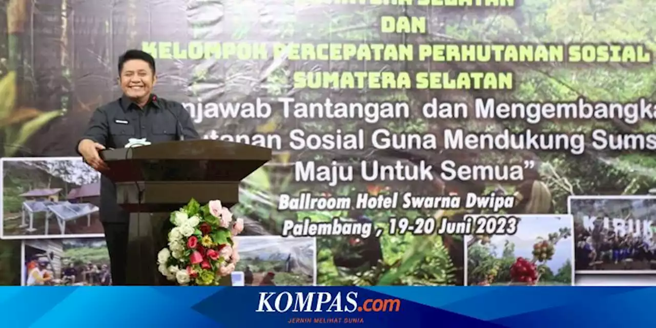 Buka Raker HMPS dan KPS, Gubernur Herman Deru Ingin Hutan Dikelola dengan Baik Agar Produktif