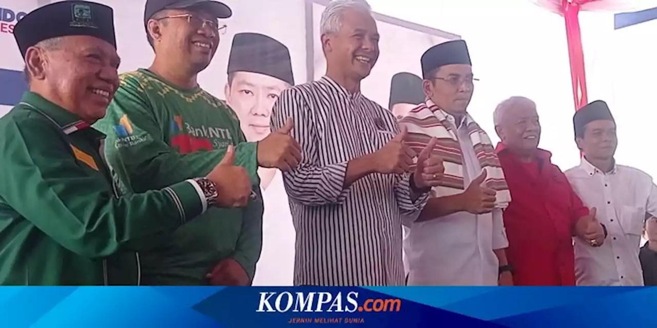 Kelakar Ganjar Saat Bertemu Gubernur NTB: Saya Kira Tadi Bajunya PPP, Apa Mau Ikut Pak Sandi ke PPP?