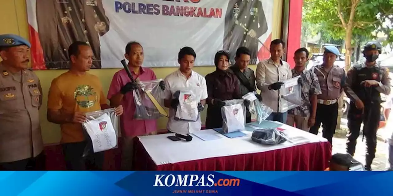 Polisi Temukan Proyektil Saat Olah TKP Perkelahian Massal di Bangkalan