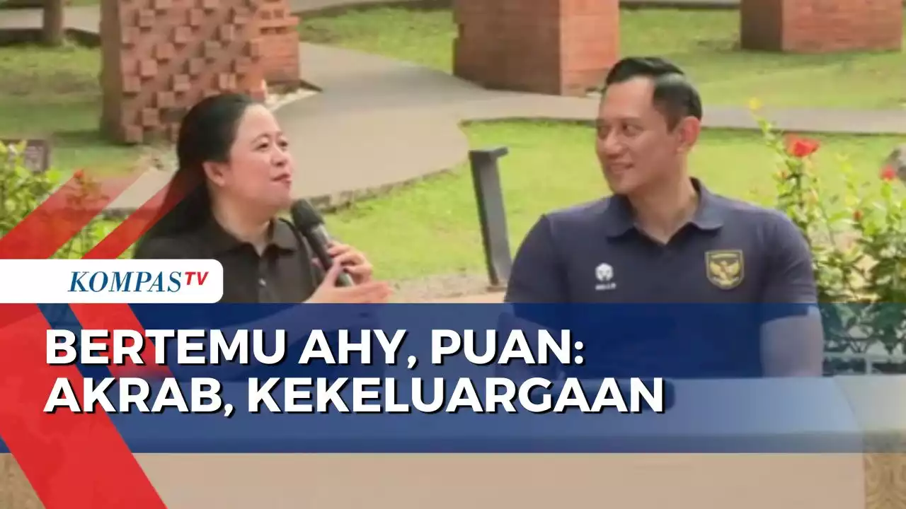 Bertemu AHY, Puan Maharani: Enggak Ada Tegang-Tegang, Akrab