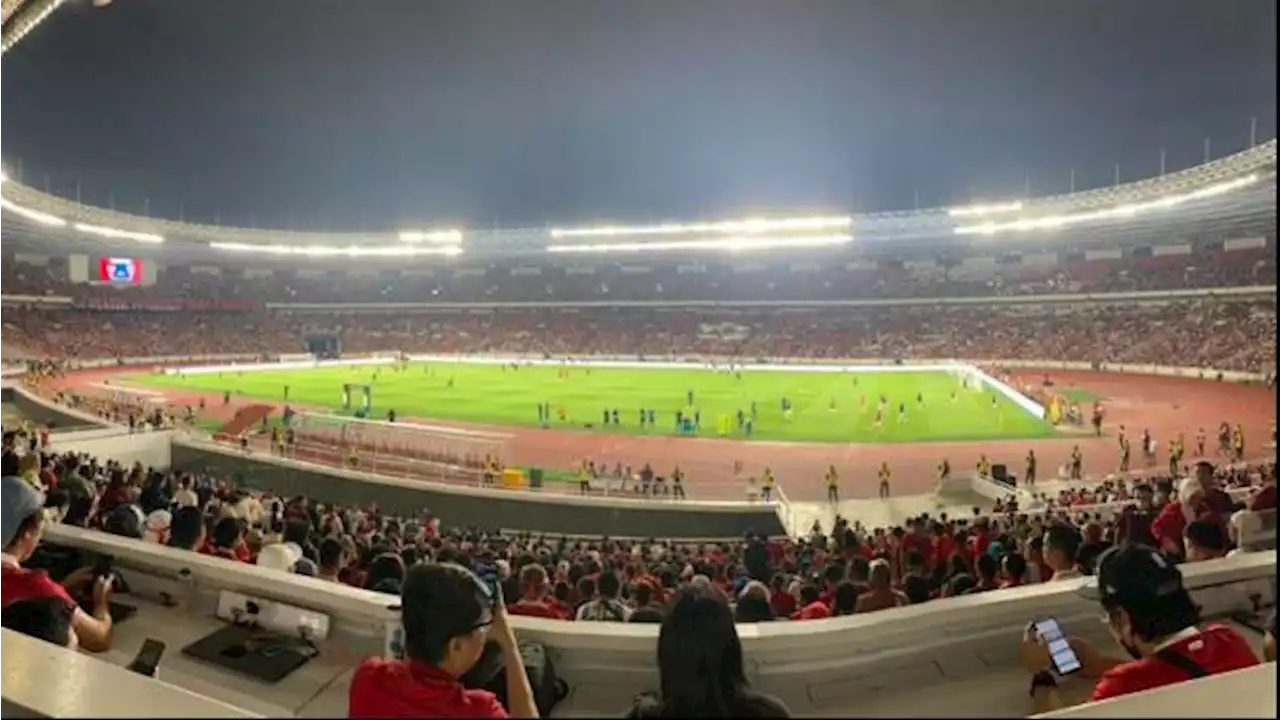 Indonesia vs Argentina 0-2, Suporter Berharap Timnas Bisa Lawan Tim Kuat Lagi Macam Brasil