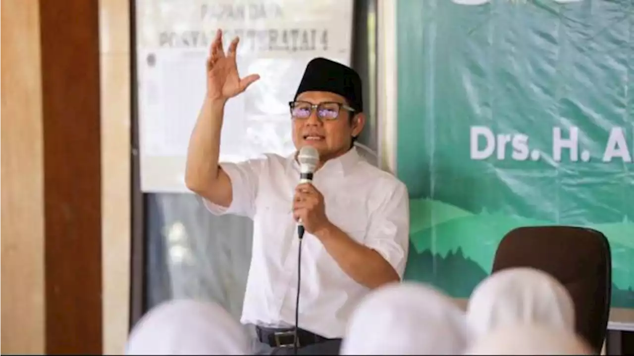 Rapat Pleno PKB Putuskan Pingit Cak Imin Mulai Hari Ini, Tidak Boleh Bicara soal Pilpres