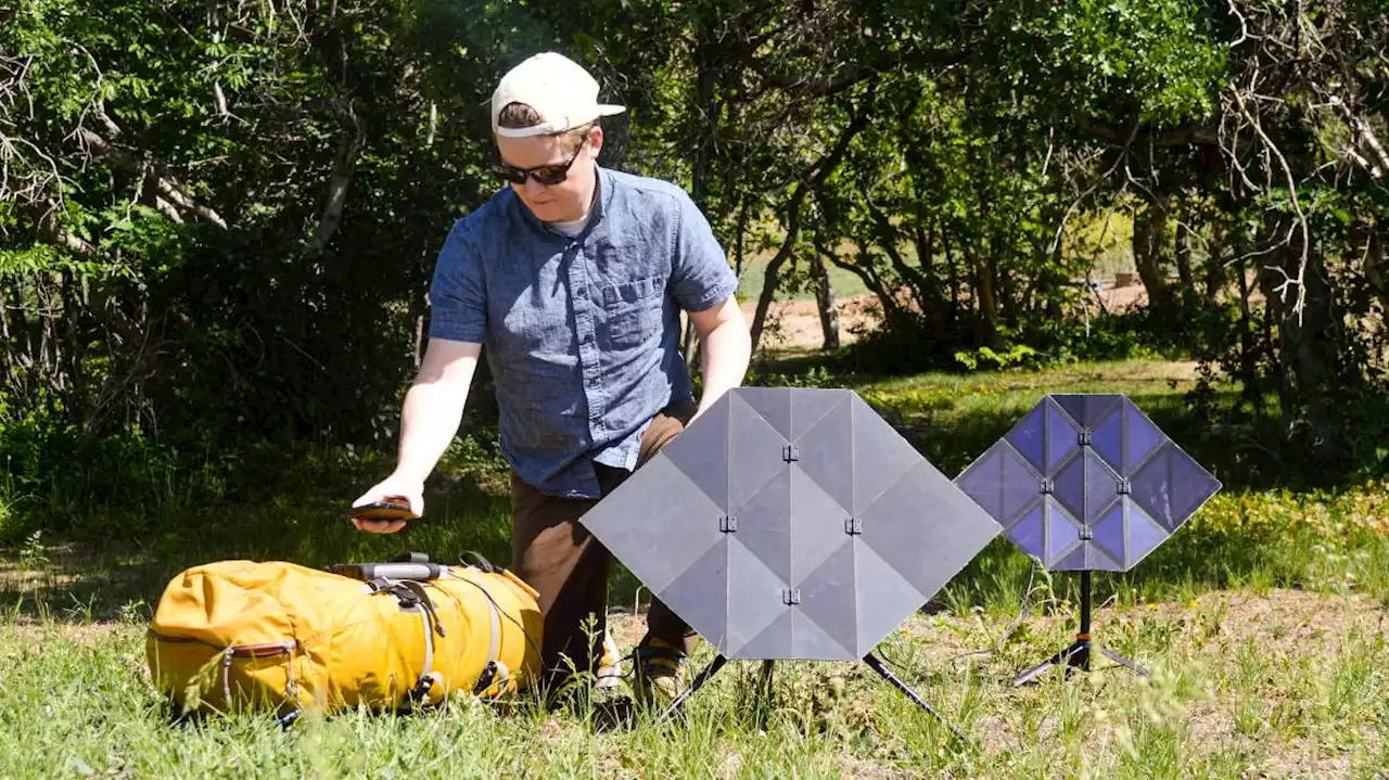 Successful Kickstarter campaign launches origami solar panels for outdoorsy Utahns