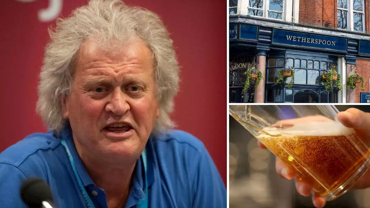 Wetherspoons boss admits £10 pint possible as he says 'no limit' to price hikes and reveals he doesn’t regret Brexit