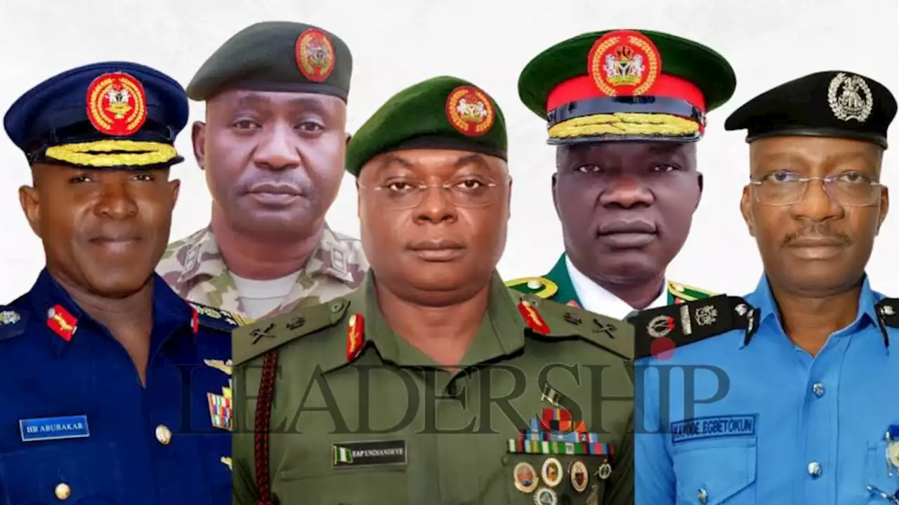 BREAKING: Tinubu Sacks Service Chiefs, IGP, Customs CG, Appoints New Ones