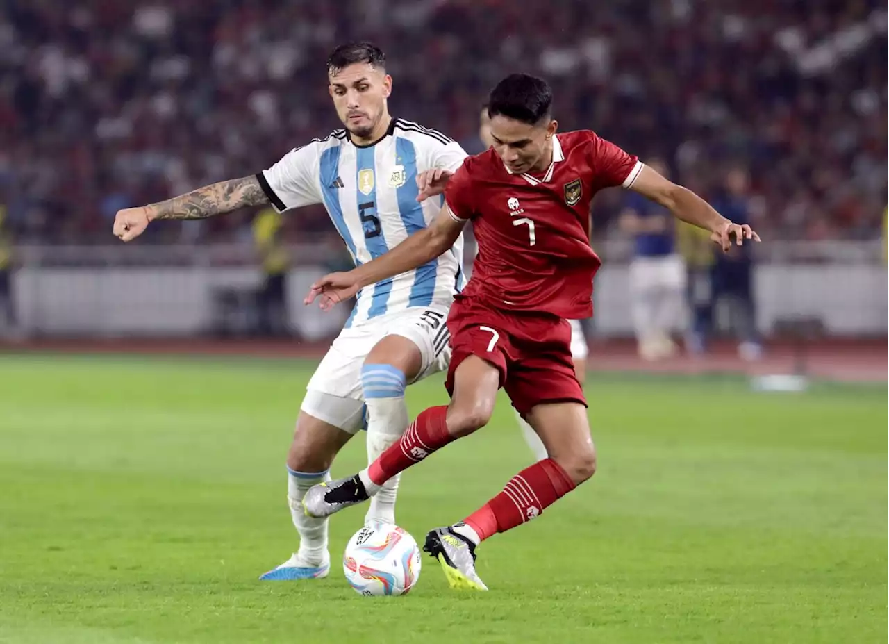 Resultado del partido: Indonesia vs Argentina (0-2). GOLES