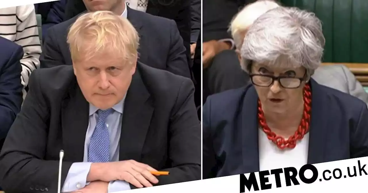 Theresa May tears into Boris Johnson over Partygate lies to Parliament