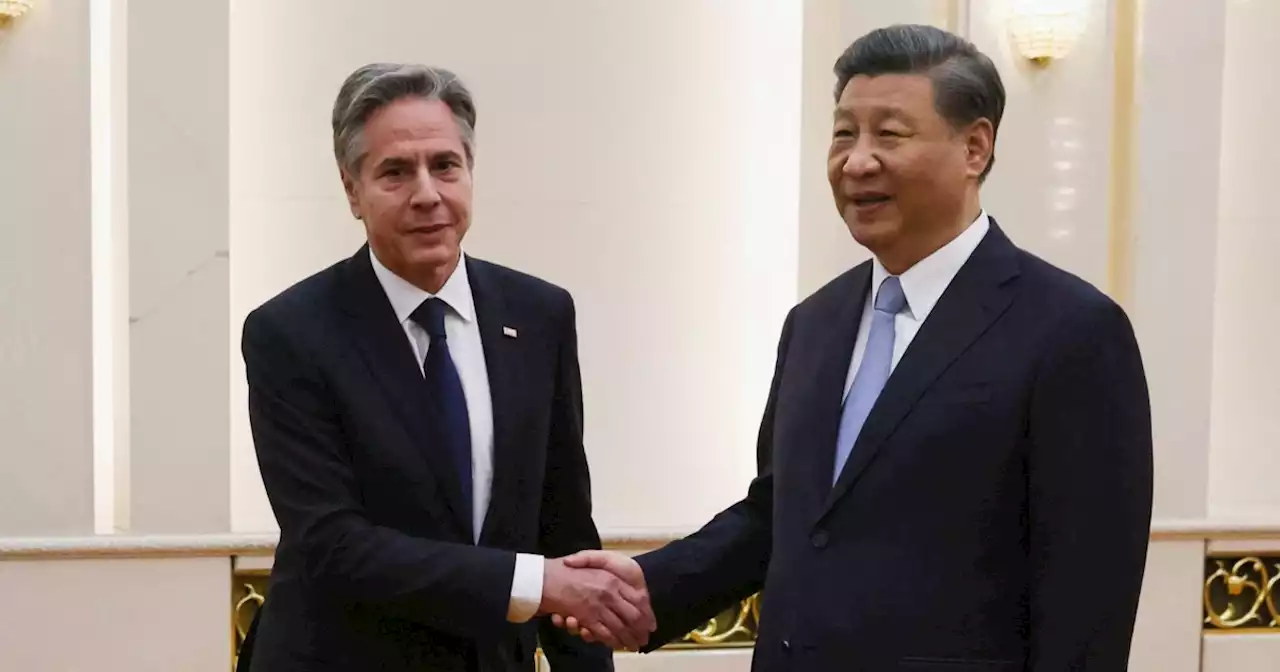 Blinken meets with Xi in bid to ease China tensions