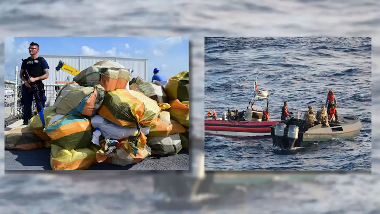 Coast Guard seizes over 14,000 pounds of cocaine worth $186 million in Miami