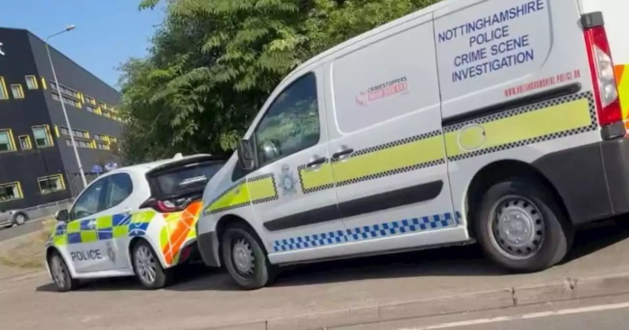 Man's body found next to major road in Nottingham