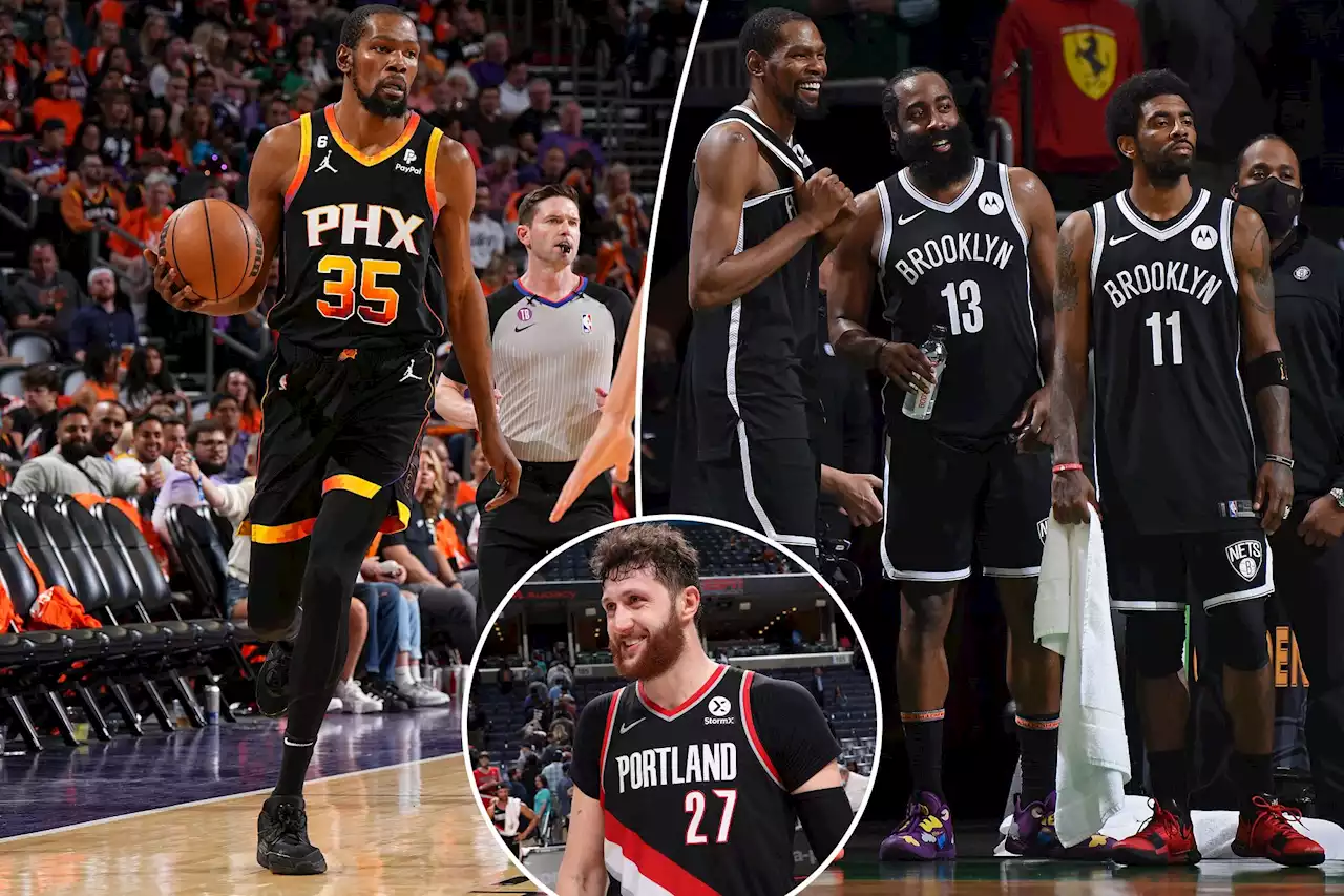 Jusuf Nurkic pokes fun at latest Kevin Durant superteam after Suns’ Bradley Beal trade