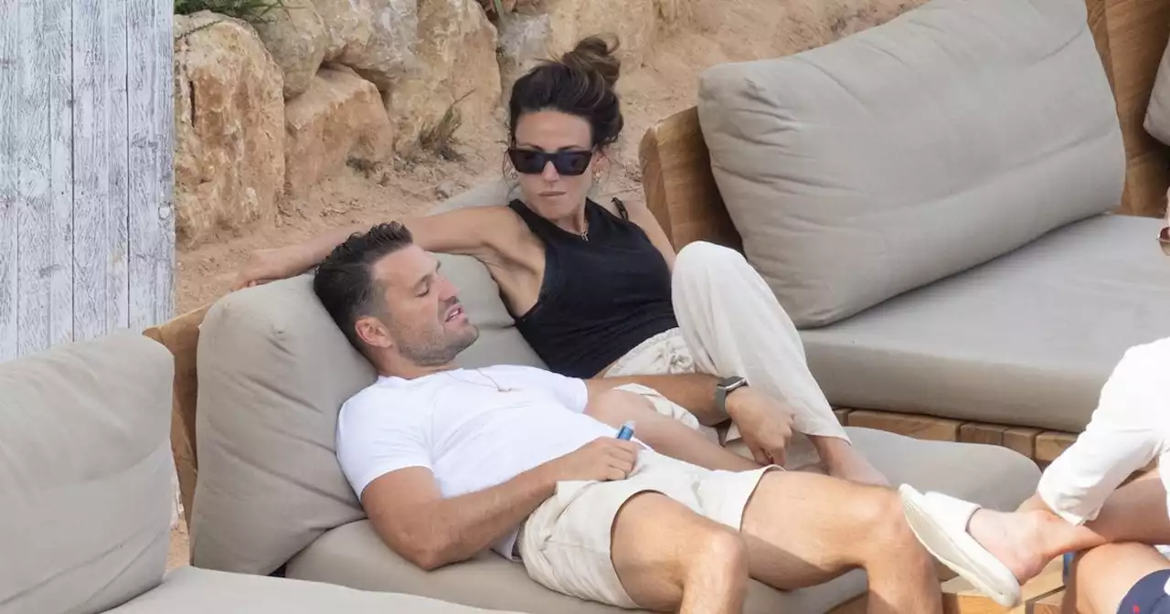 Michelle Keegan looks effortless as she lounges in Ibiza with Mark Wright