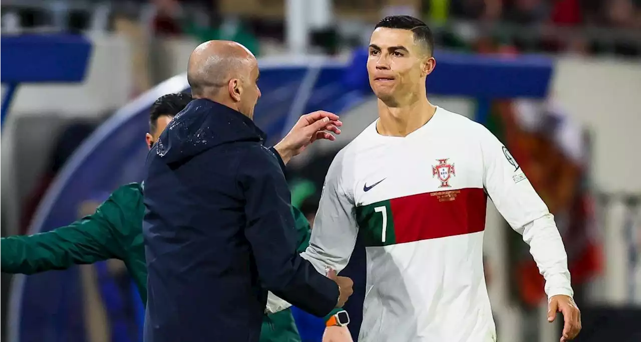 Portugal : 'un exemple', Martinez encense encore Cristiano Ronaldo après la Bosnie