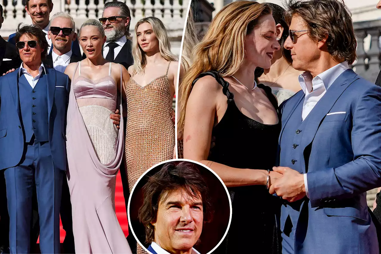 Tom Cruise and his leading ladies step out for ‘Mission: Impossible 7’ premiere in Rome