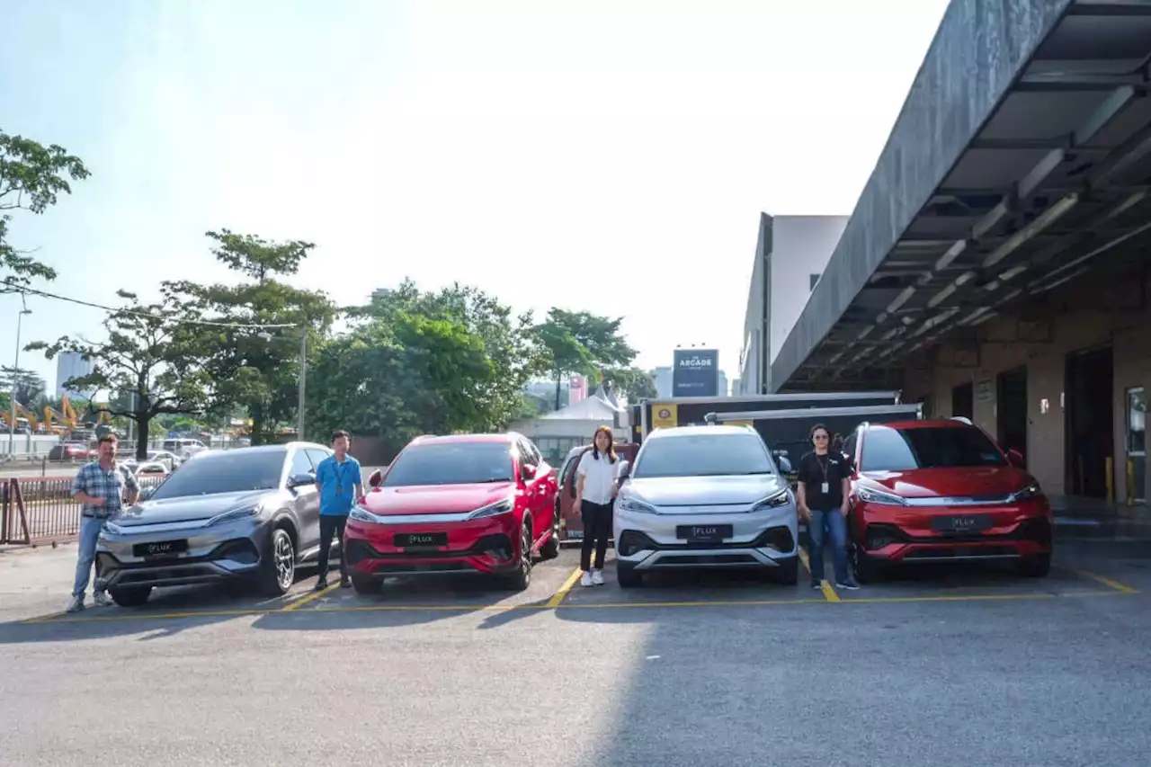 Old Town White Coffee goes green with BYD Atto 3 EV SUV using Flux Business Class subscription - paultan.org