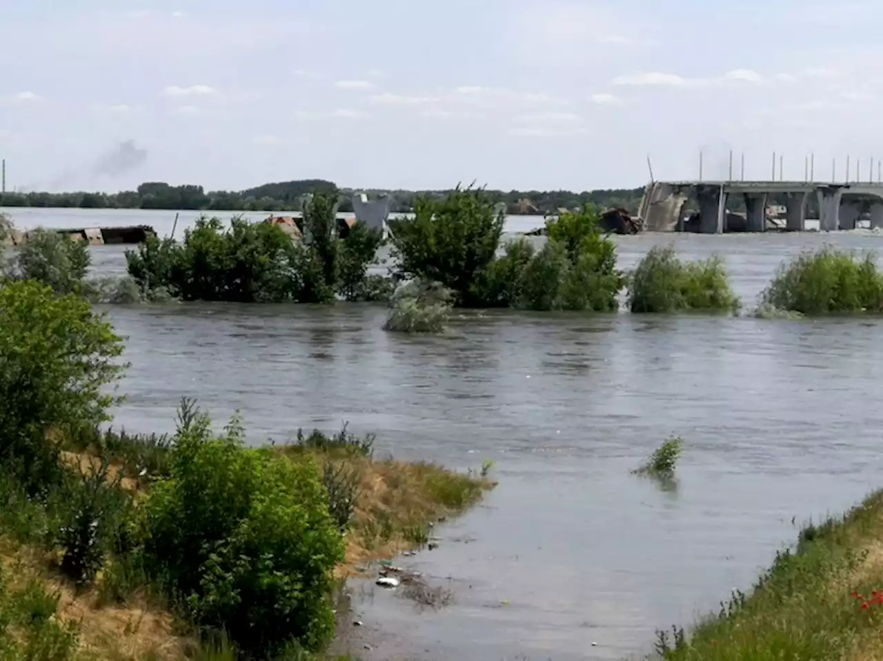 Explosão de barragem deixou 500 mortos, diz Ucrânia