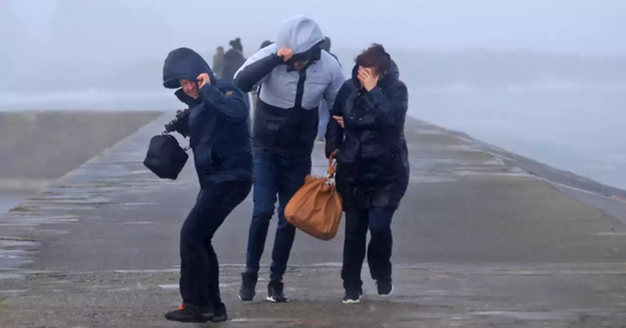 Maps of counties Met Eireann warns will get severe rain and thunderstorms