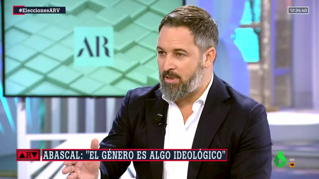 Abascal insiste en negar la violencia de género porque cree que es un 'concepto ideológico'