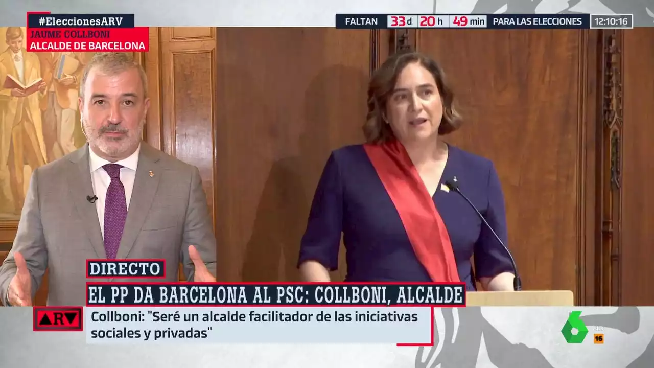 Collboni, sobre Ada Colau: 'Sabían que si no hacían ese esfuerzo hoy tendríamos un alcalde de derechas'