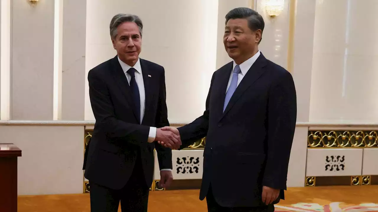 China's President Xi Jinping and US Secretary of State Antony Blinken meet in Beijing in bid to ease tensions