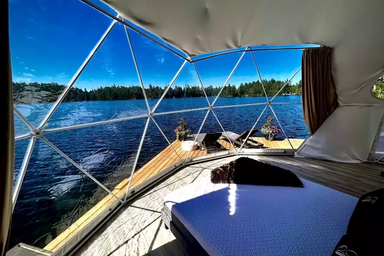 Stay on the water this summer in these stunning floating accommodations