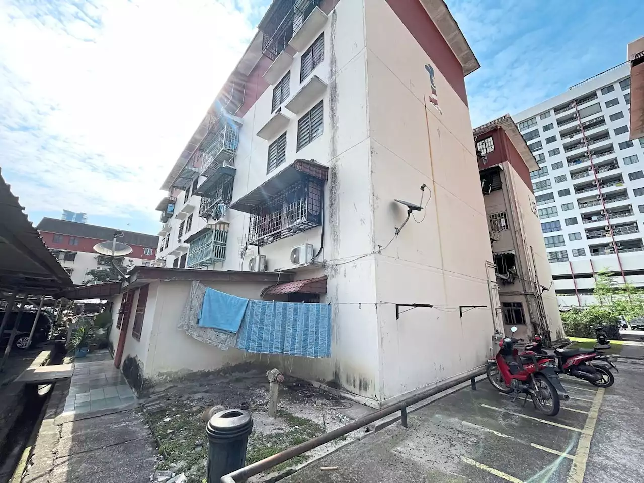 Illegal extensions rife at Taman Pandan Jaya low-cost flats