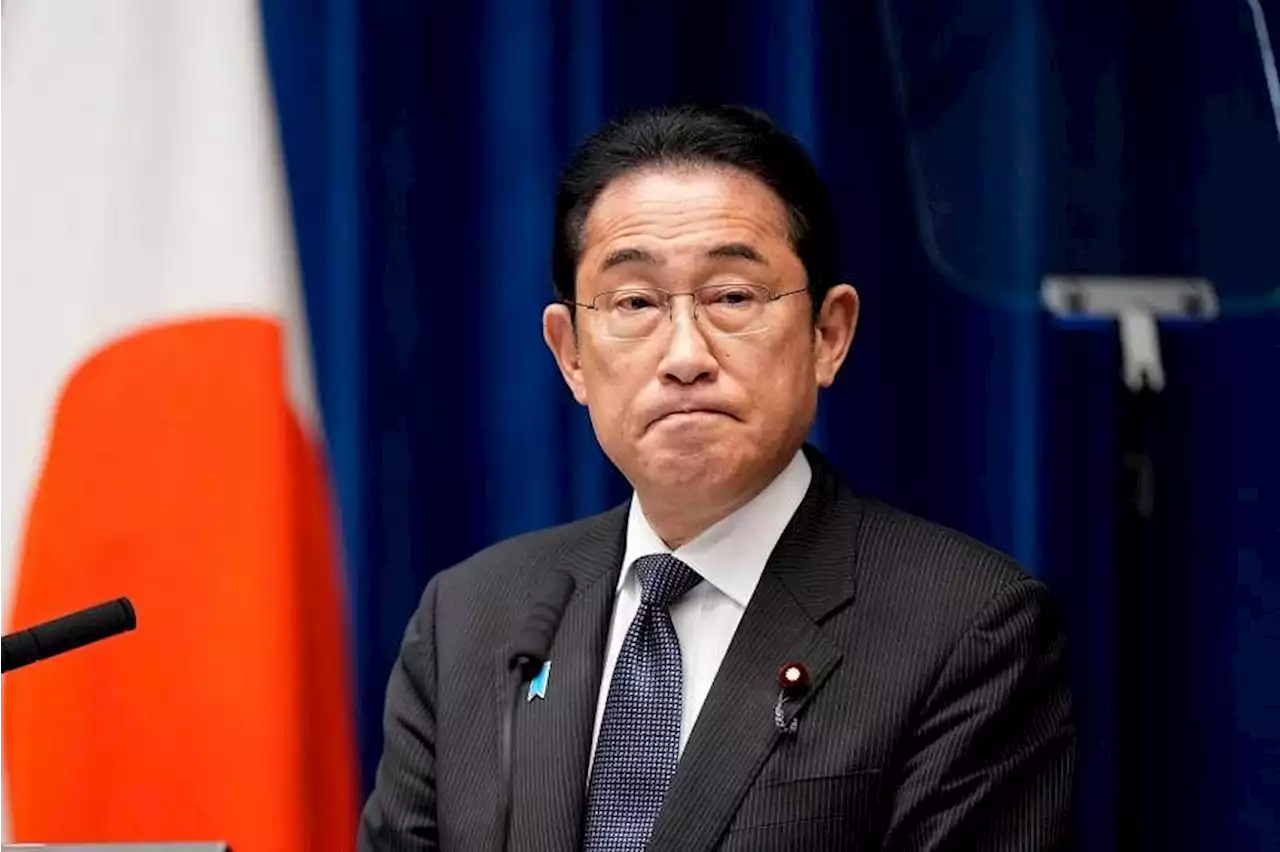 Support for Japan PM Kishida's Cabinet slumps: Media poll