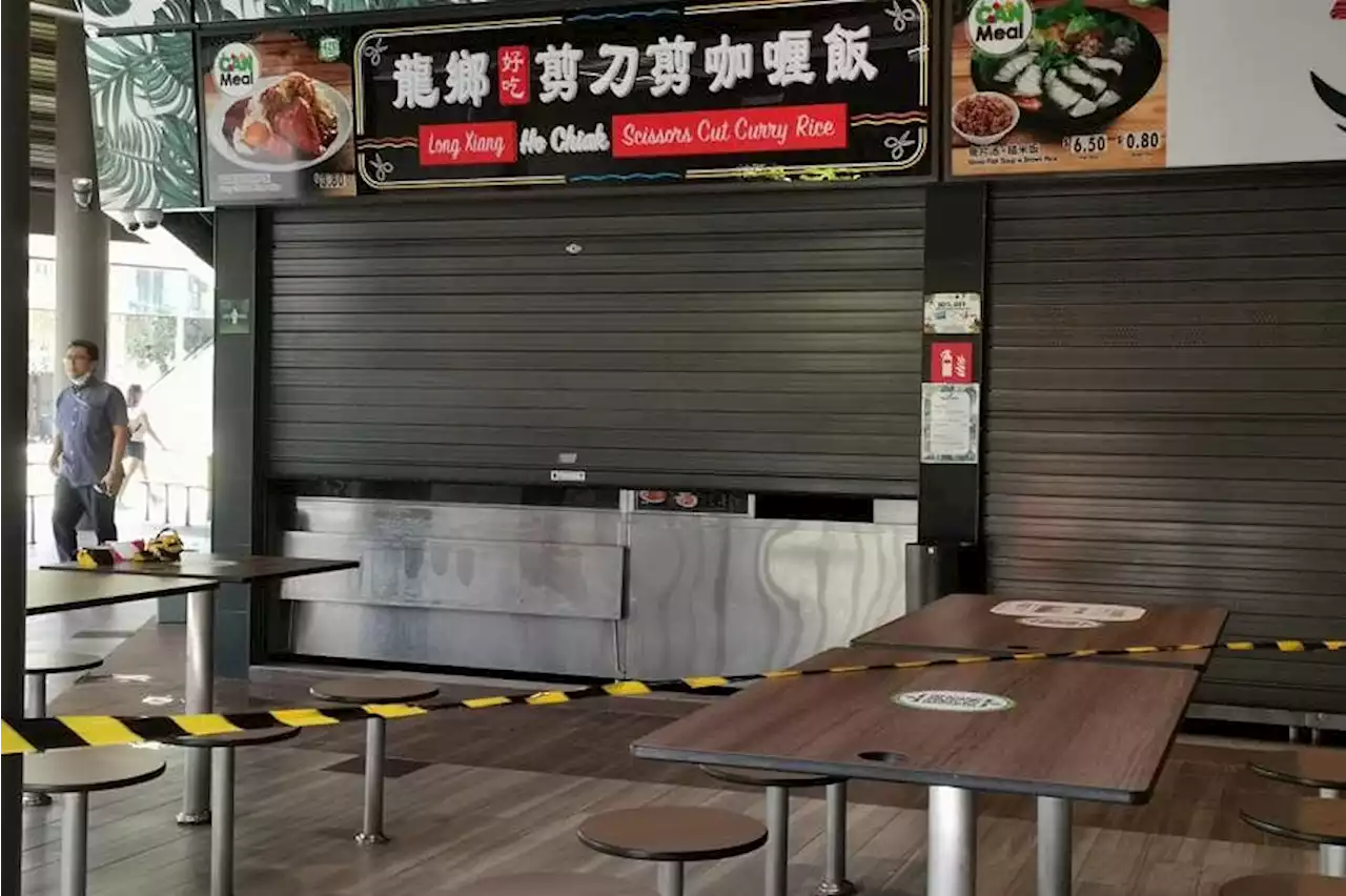 Hawkers worry about stall design after fire at newly opened Bukit Canberra Hawker Centre