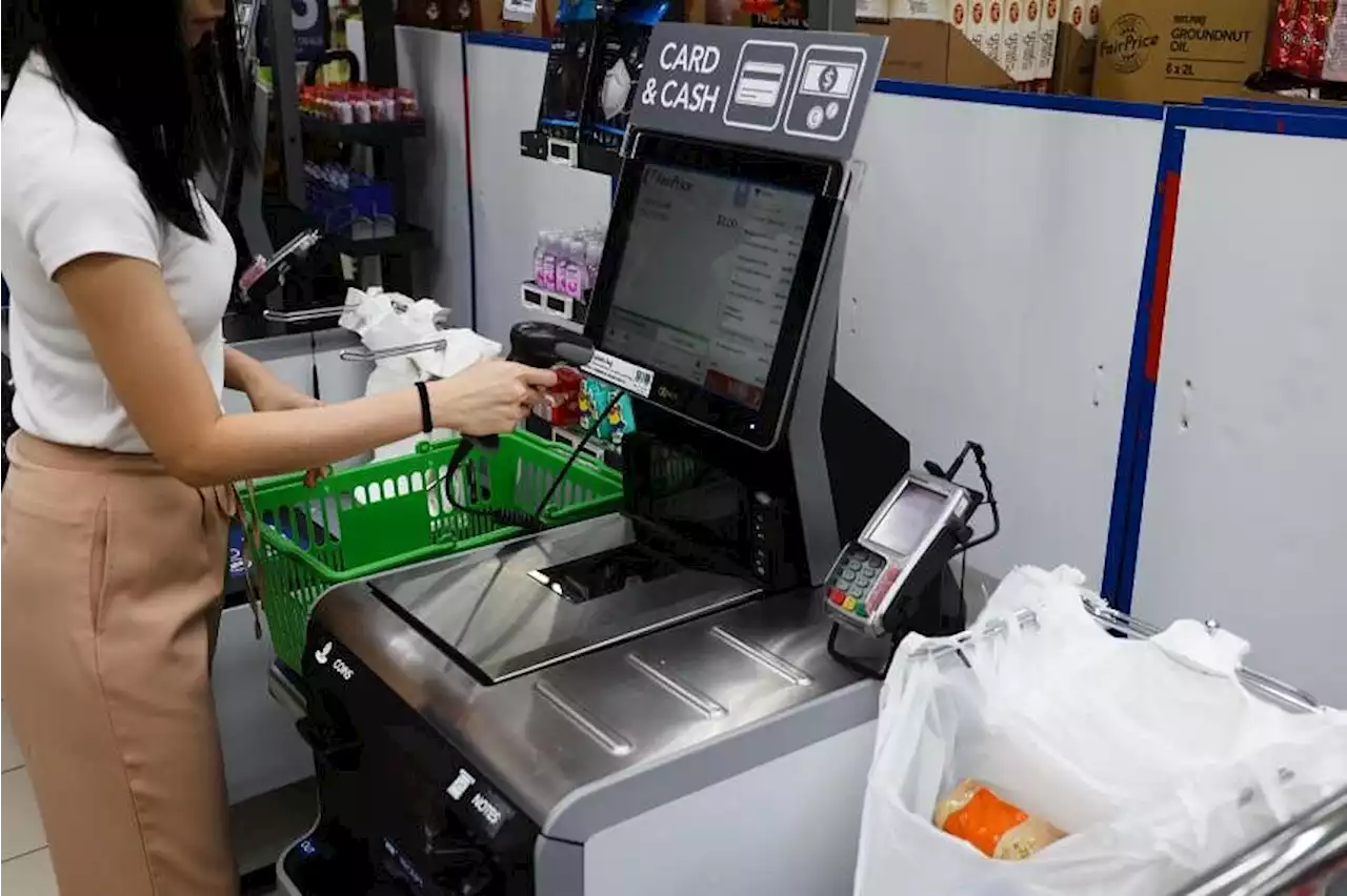 Honour system for bag charge at FairPrice self-checkouts from July 3