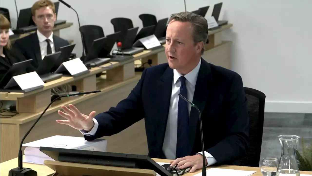 Covid inquiry: David Cameron tried to pass the buck for austerity's impact on pandemic planning