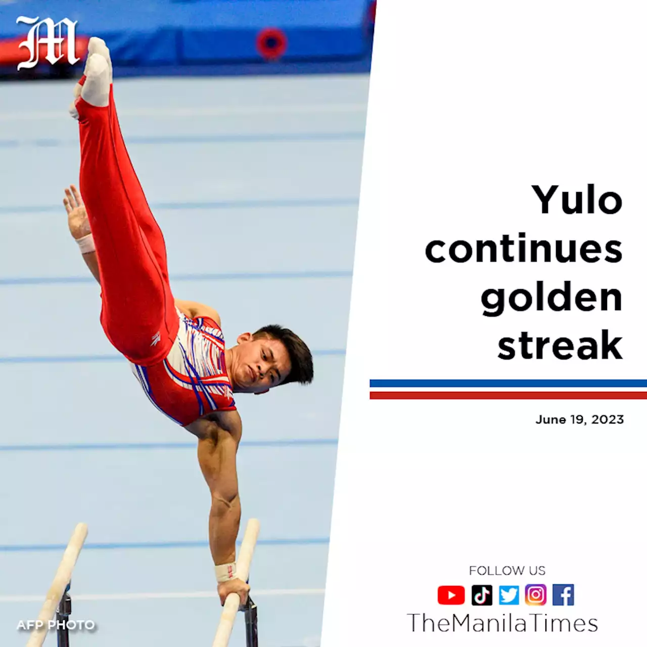 Yulo continues golden streak