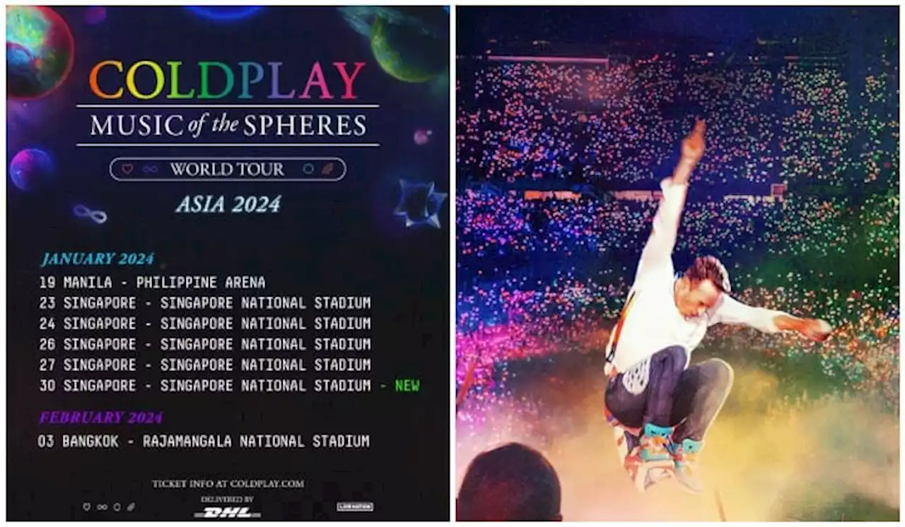 Coldplay Adds Fifth Singapore Stadium Show After Record Ticket Sales | TRP