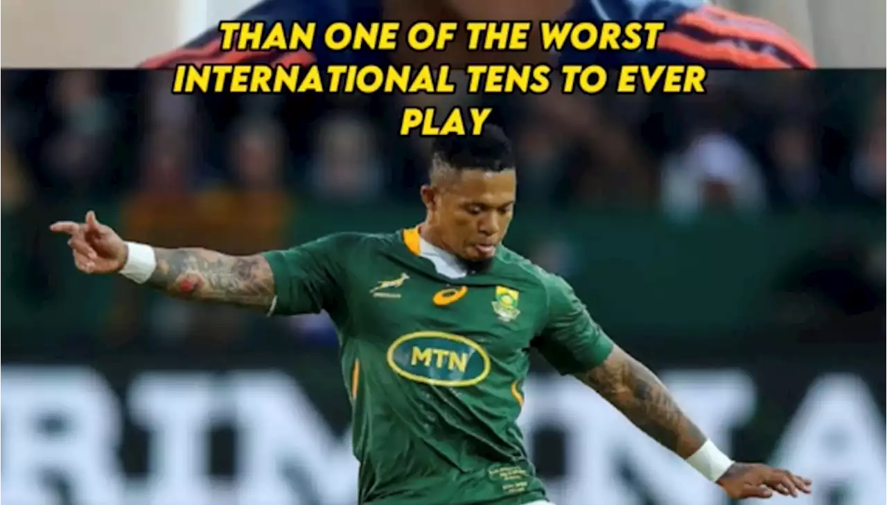 Elton Jantjies 'one of the worst international No 10s ever'