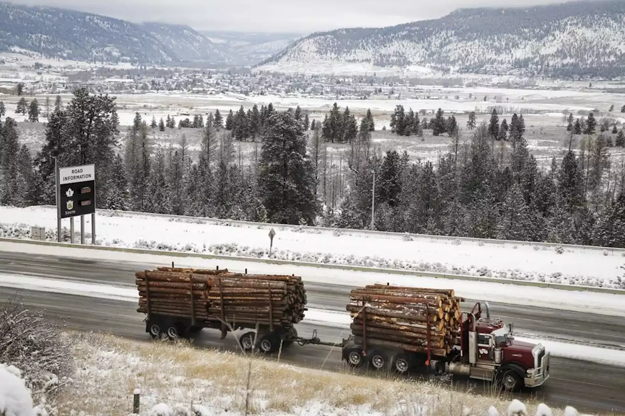 Possible snowfall expected on B.C. Interior highways: Environment Canada