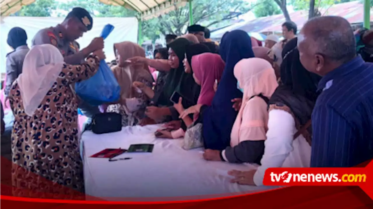 Tekan Lonjakan Harga Jelang Idul Adha, Polres Aceh Barat Gelar Pasar Murah