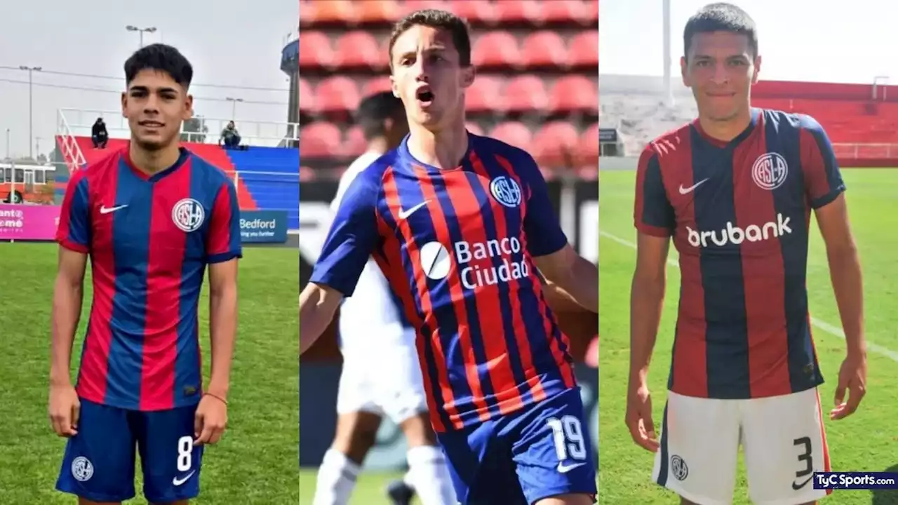 Los TRES JUVENILES que empezaron a entrenar con la Primera de San Lorenzo - TyC Sports